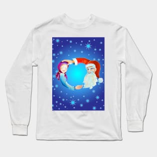 Here it Comes Santa Claus Long Sleeve T-Shirt